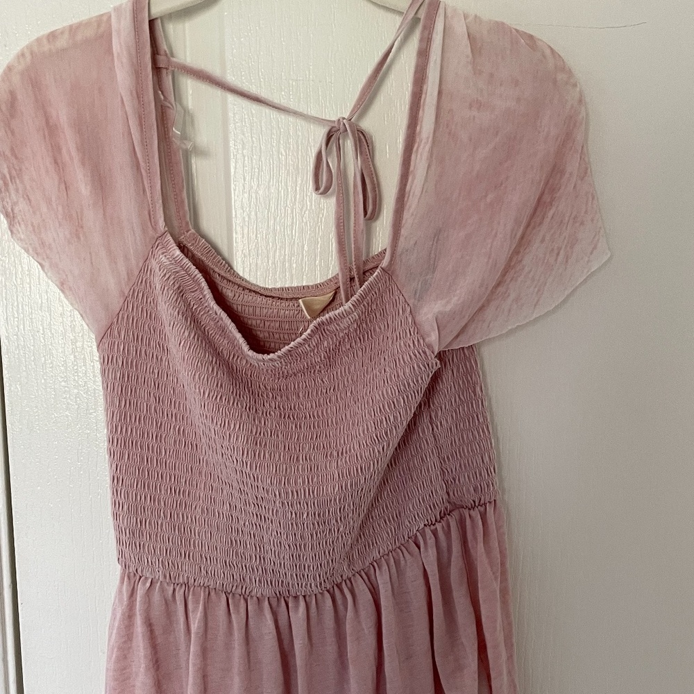 Pink Top Including Back Blouse Design